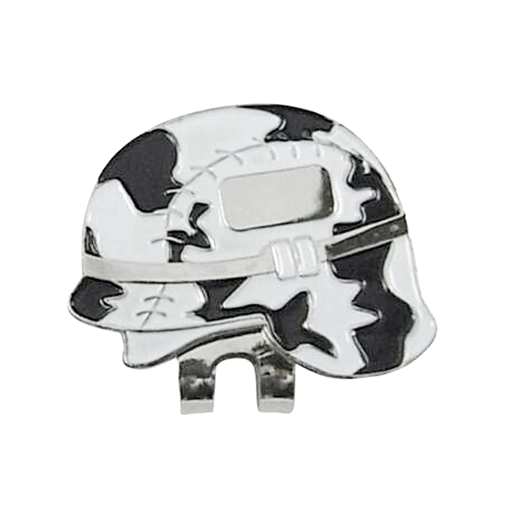 Golf Hat Clip With Detachable Magnetic Golf Ball Marker Stylish Cute Cap Clip Random Color