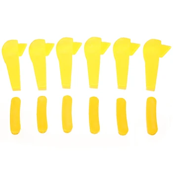 

For Wheel Protection 12pcs Tyre Tire Changer Mount Demount Duck Head Insert Rim Protector Pad Plastic TREYUES
