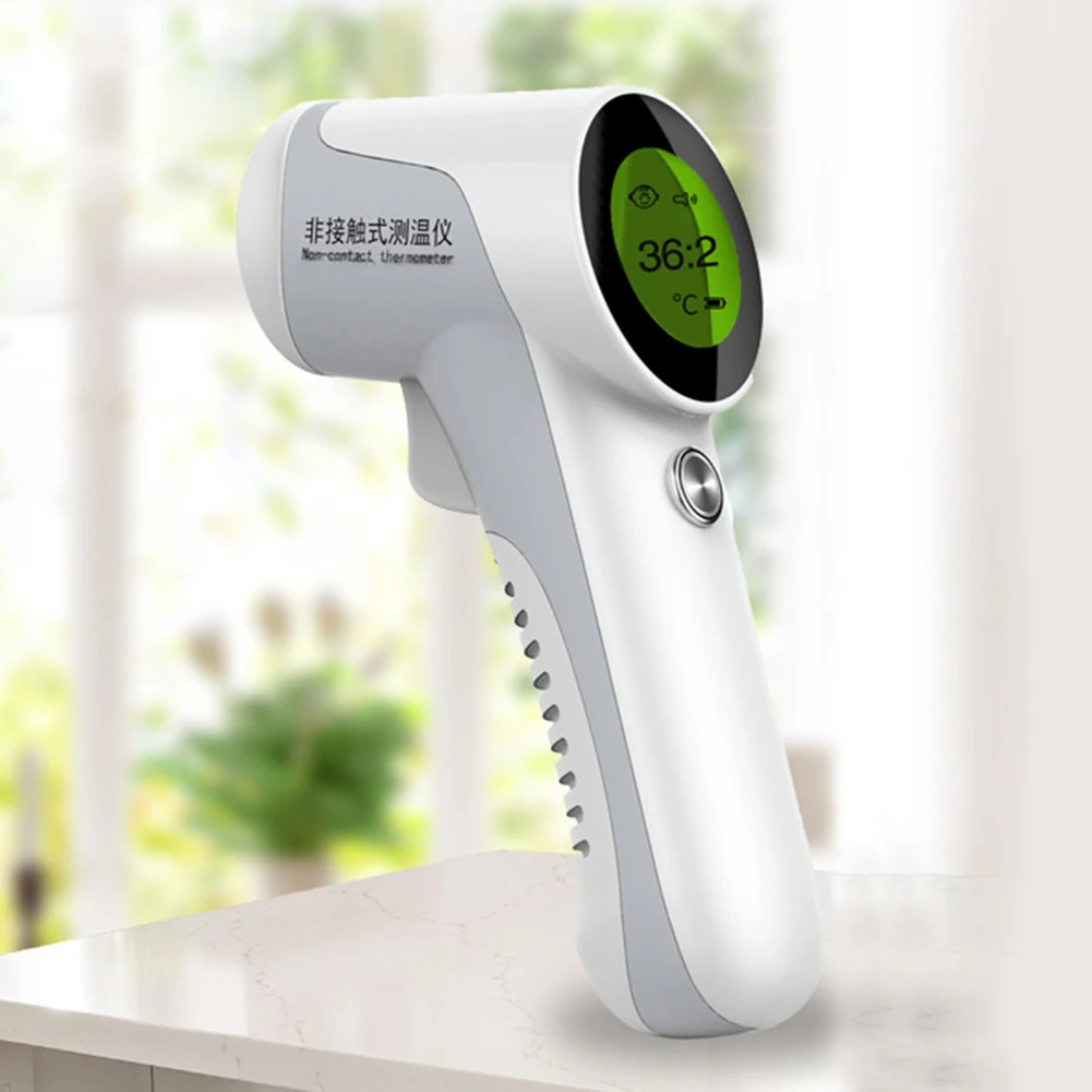 

Non- Body Fever LED Backlight With Alarm Infrared Thermometer Battery Powered Portable Handheld Children Instruments