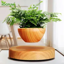 EU/US/AU Plug Magnetic Levitating Air Bonsai Plant Flower Pot  For Home Office Decor