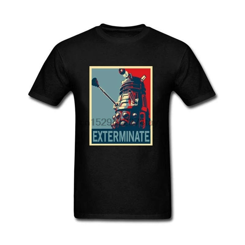 Натуральный хлопок Доктор Кто далеки экстерминат к победе Sitcoms забавная