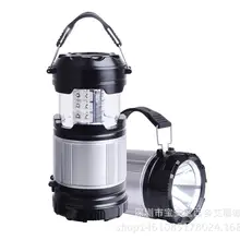 Светодиодный на растяжение двойного назначения ручной Фонари 30 Светодиодный Палатка светильник Мощность фонарь AA Батарея Фонари