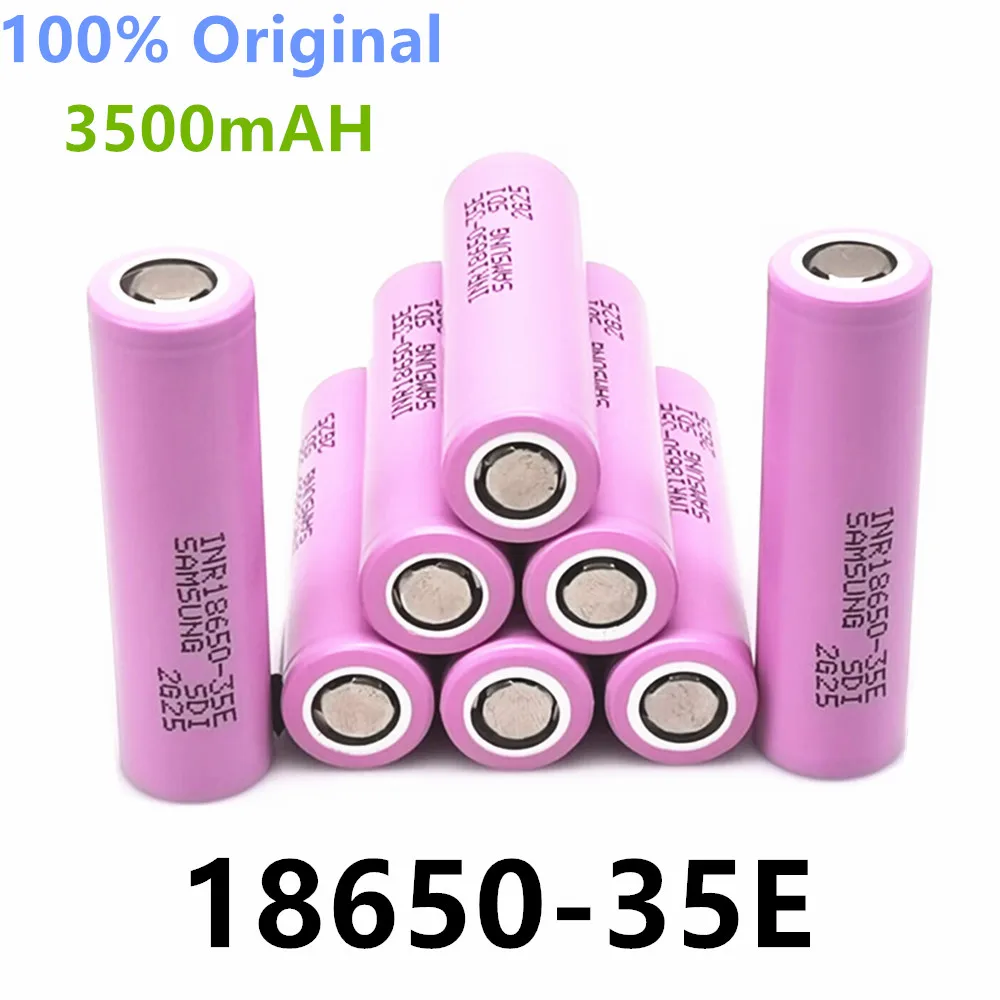 1 ~ 20 шт. 100% оригинальный 18650 35e 3500 мАч 13A разряд INR18650 35E аккумулятор li ion 3 7 в