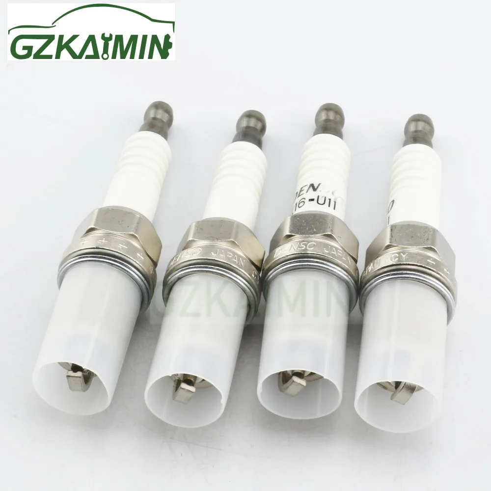4 шт. OEM 90919-YZZAE K16-U11 иридиевая Свеча зажигания подходит для Toyota Lexus 1,3-2.7L 1991