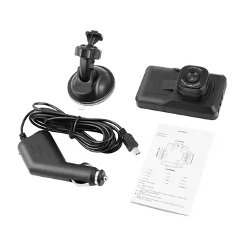 

3 Inch DVR 120 Degree Wide Angle Dash Cam Dual Lens 1080P Car Digital Video Recorder With Night Vision Function