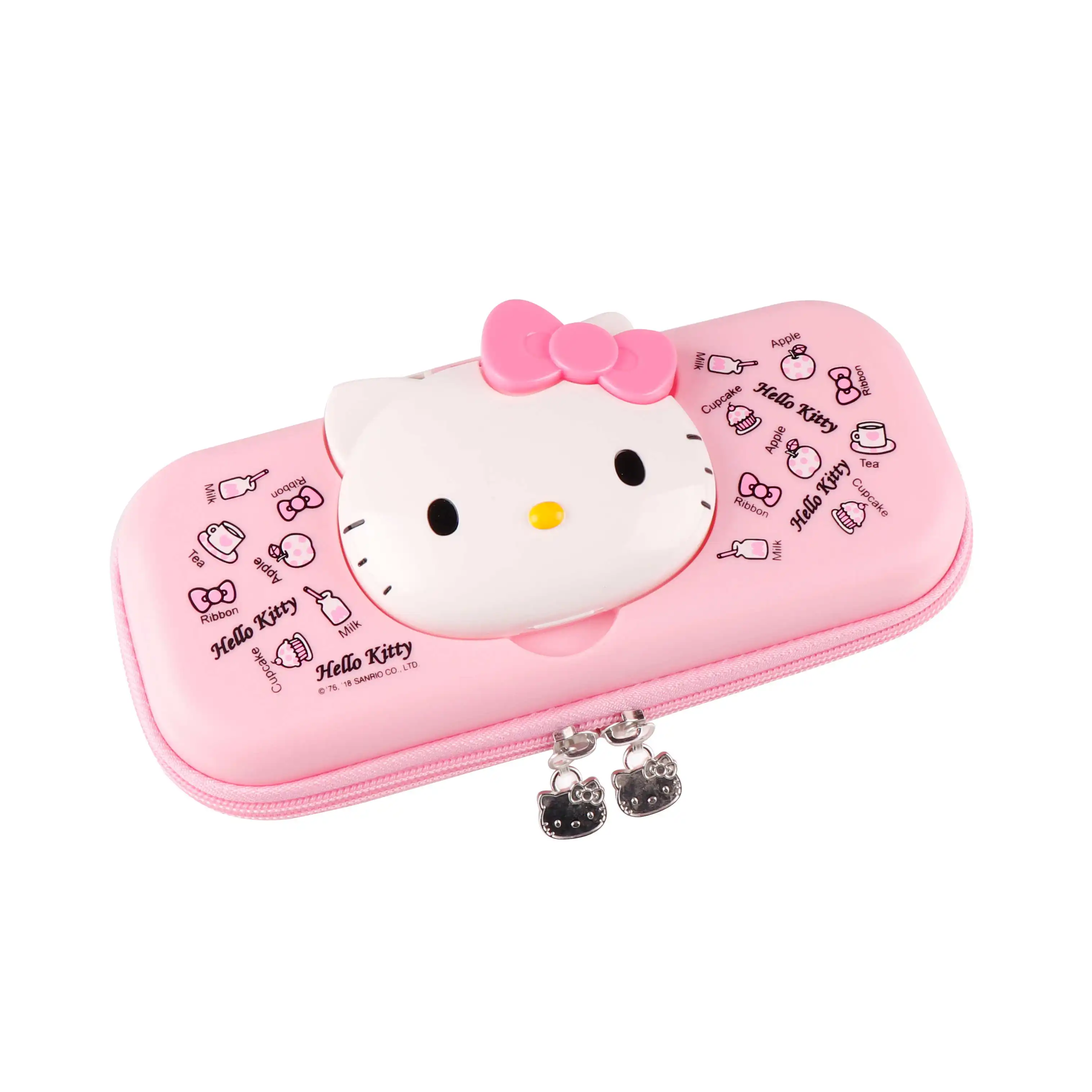 TOPSTHINK/Большой Вместительный милый многослойный пенал принцессы Hello kitty из
