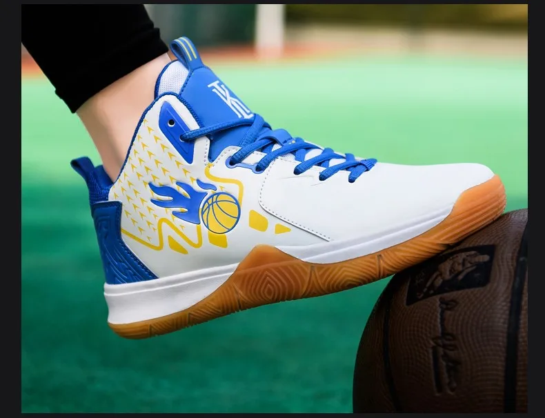 Boost мужские баскетбольные кроссовки Kyrie 4 светильник спортивные ботинки кроссовки для мальчиков ретро 1 Обувь Uptempo большой размер 46 Lebron обувь