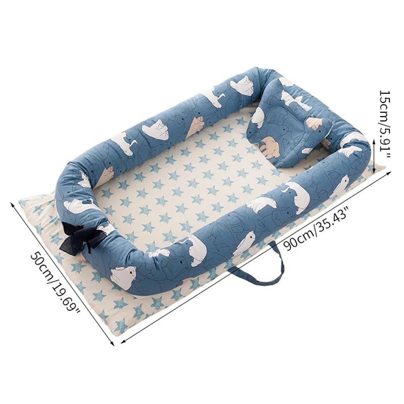 Portable Baby Crib Nursery Travel Bed Foldable Baby Bed Bag Infant Toddler Carry Cot Multifunctional Storage Bag For Baby Care