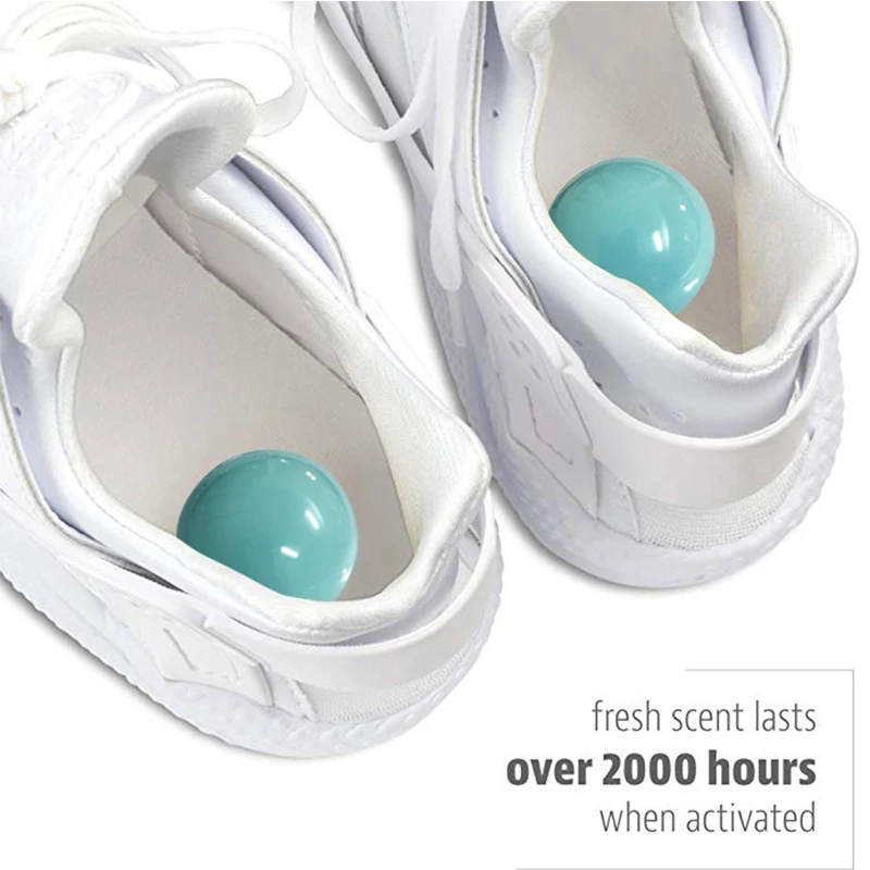 1 par desodorizador tênis perfume bolas para sapatos saco de ginásio armário carros desodorizador neutralização odor sapato refrogerador - AliExpress
