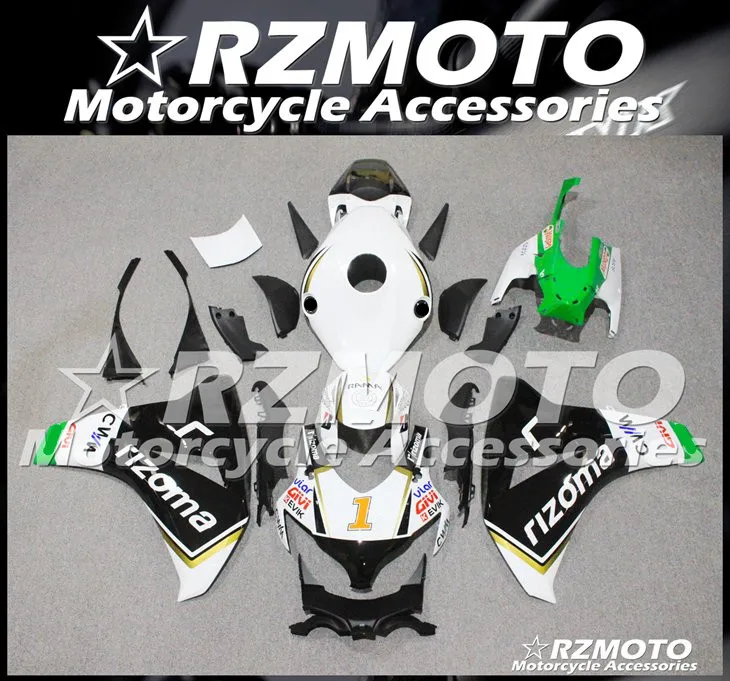ABS мотоцикл обтекатель комплект для HONDA CBR1000RR 2008-2011 год кузов литья под давлением Магазин № 1012