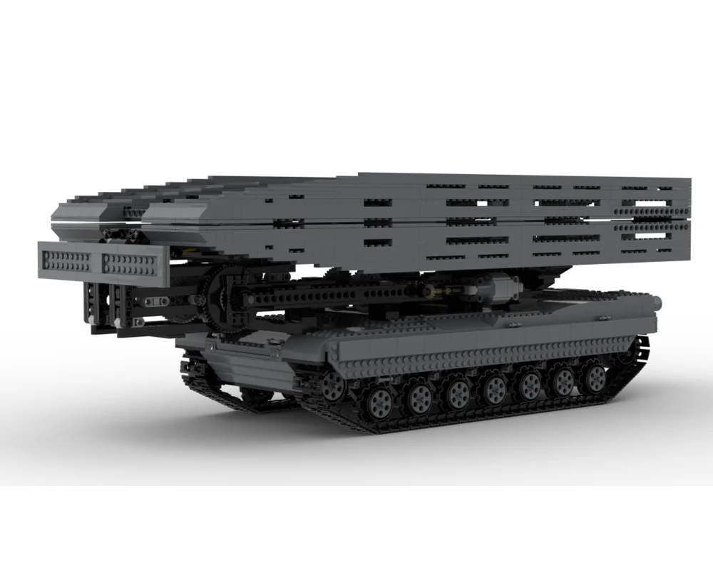 Конструктор новая технология moc29526 военный ultimate Abrams с мостовым слоем AVLB танк