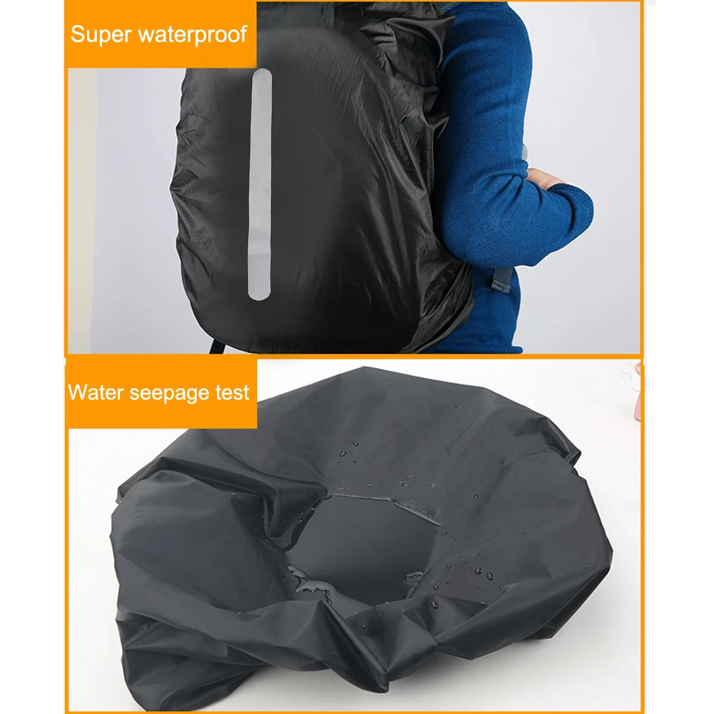 Travel Camping Reflective Backpack Rain Cover Waterproof Bag Protector Surpr GT 