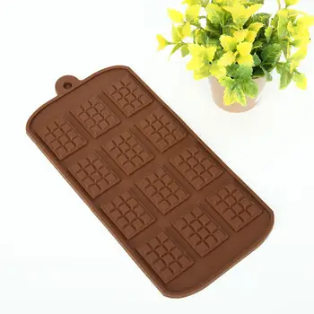 

Silicone Cake Mold DIY Waffle Shape Chocolate Fondant Biscuit Baking Mould Tool Kitchen Supplies