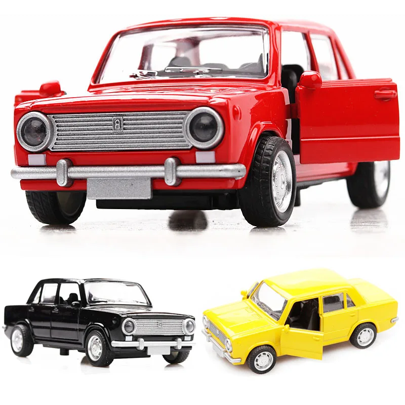 

1:36 AvtoVAZ LADA Model Alloy Car Car Model Pull Back Children Toys Free Shipping
