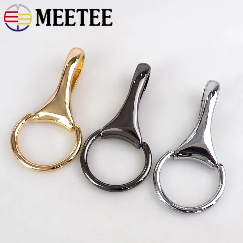 2/5 шт. металлическая пряжка для сумок брелоки ремни на бретелях с крючками