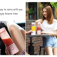 Портативный USB электрическая соковыжималка для фруктов ручной блендер для приготовления смузи перезаряжаемый Мини Портативный Соковыжималка кухонный комбайн