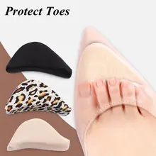 

1pair Toe Plug High Heel Anti-pain Cushion Anti- Pain Inserts Insoles Toe Shoe Accessories Insert Shoes Pad Shoe Yard Adjustment