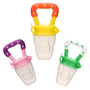 

Fresh Fruit Food Kids Nipple Feeding Safe Milk Feeder Baby Pacifier Bottles Nipple Teat Fresh Fruit Nibbler Safety baby products