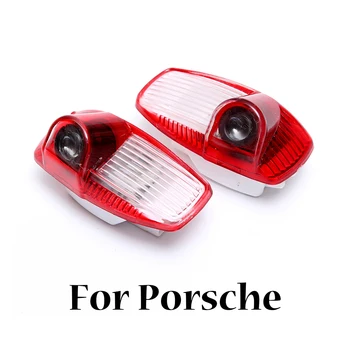 

For Porsche Panamera 2010 2011 2012 2013 2014 2015 2016 2 Pieces Car Door Welcome Light Laser Projector Ghost Shadow Lamp
