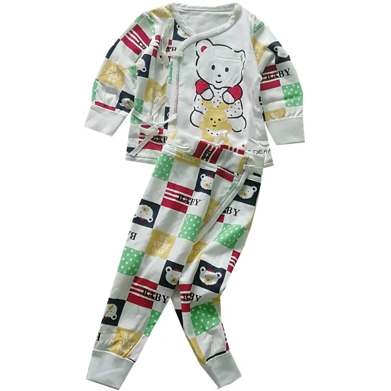 TC Infant Baby Suits Boy Girl Clothes Sets tops Pants Cotton Underwear Girl Clothing set for Baby Girls Outfit Newborn 2PCS/SET