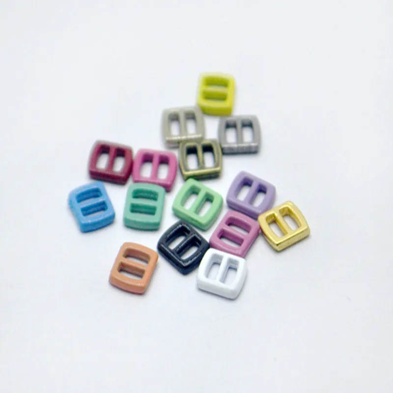 

5X6mm Mini Blyth Buckles Doll-Clothes Colorful 200pcs Accessories DIY Tri-Glide