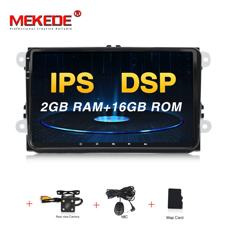 add camera PX5 4 Гб+ 64 ГБ Android 9,0 Автомобильный gps dvd-плеер для VW Skoda Octavia golf 5 6 touran passat B6 jetta polo tiguan 8 ядер радио navi - Цвет: add camera