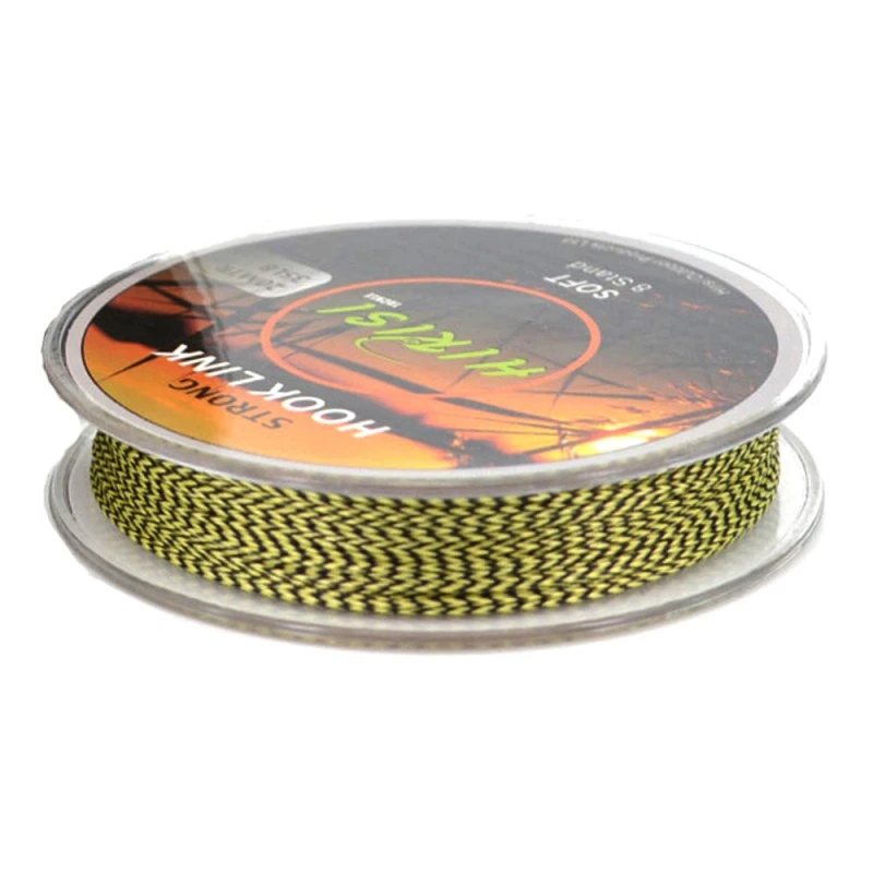 

20M Camouflage Fishing Line 4 Strands PE Lines Hair Rigs Hook Carp Fishing Line Lead core Braided Fishing Accessories