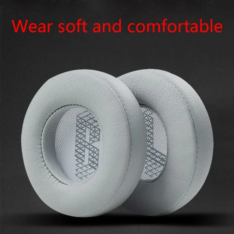 1Pair Soft Leather Earpads Ear Cushion Cover for JBL LIVE400 live400BT Headphone