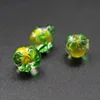 10Pcs/Lot  12mm*10mm Lampwork Glass beads Luminous Beads Lovely Pumpkin beads Yellow Color for jewelry making ► Photo 3/6