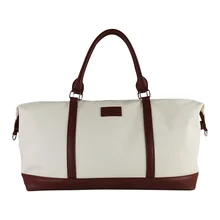 Классическая тканевая Дорожная сумка из искусственной кожи в стиле пэчворк