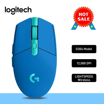 

Logitech G304 LIGHTSPEED Wireless Gaming Mouse Rechargeable 5 Gears 12000 DPI Adjustable 6 Programmable Buttons Optical Mice
