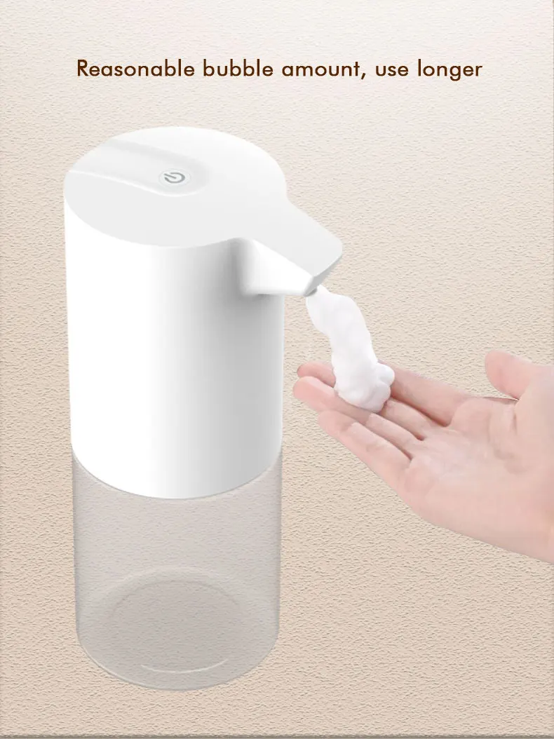 

Free wall hanging Intelligent Sensor Bubble Soap Dispenser Infrared Sensor Foaming Hand Washer For Smart Homes