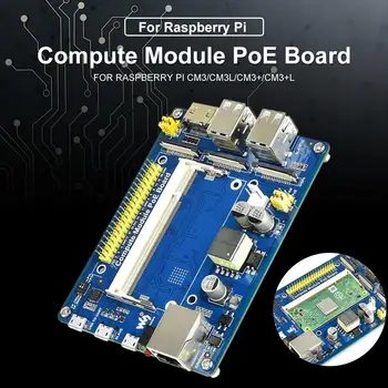 

Compute Module PoE Board With PoE Feature Expansion Board For Raspberry Pi CM3/CM3L/CM3+/CM3+L
