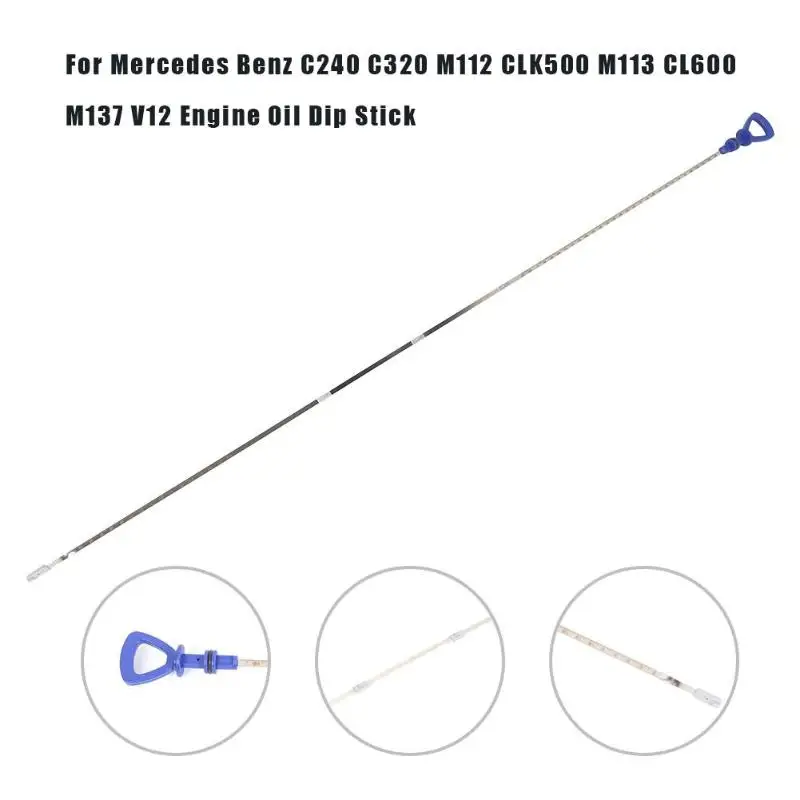 

Auto Car Engine Oil Dipstick Transmission Fluid Dipstick Oil Level Measure Tools for Mercedes for Benz M112 M137 V12 M648 Engine