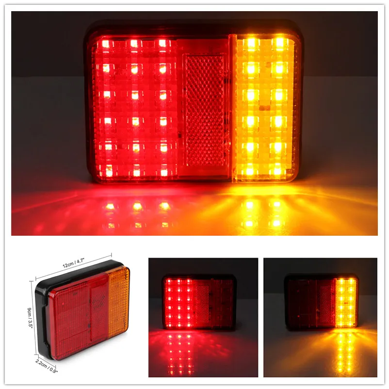 

1PCS 30 LED 12V Trailer Lights Tail Light Trailer Rear Light Caravan Truck Boat Car Tail Lights Indicator Lamp