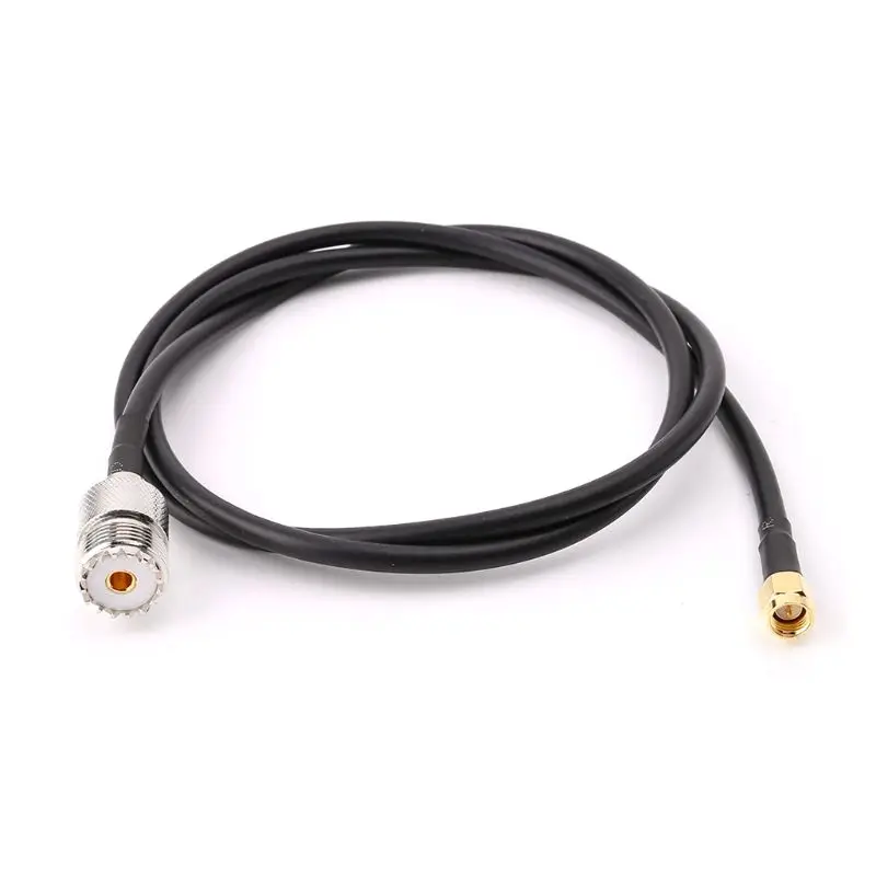 UHF SO239 женский к SMA Мужской прямой RG58 кабель Pigtail RF коаксиальный для сборки оптовая