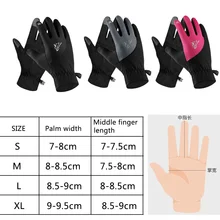 Унисекс водонепроницаемые зимние теплые лыжные перчатки Сноуборд мотоциклетные перчатки Зимний сенсорный экран Снежная перчатка-ветровка