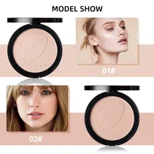 Прессованная пудра Oil-control стойкая Увлажняющая пудра для макияжа ровный тон кожи