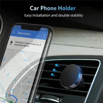 

Magnetic Car Phone Holder for Jaguar XE XJ XJL XF C-X16 V12