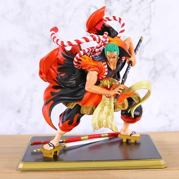 

One Piece Roronoa Zoro Kabuki Ver. 1/4 Scale Statue Patined PVC Figure Model Toy