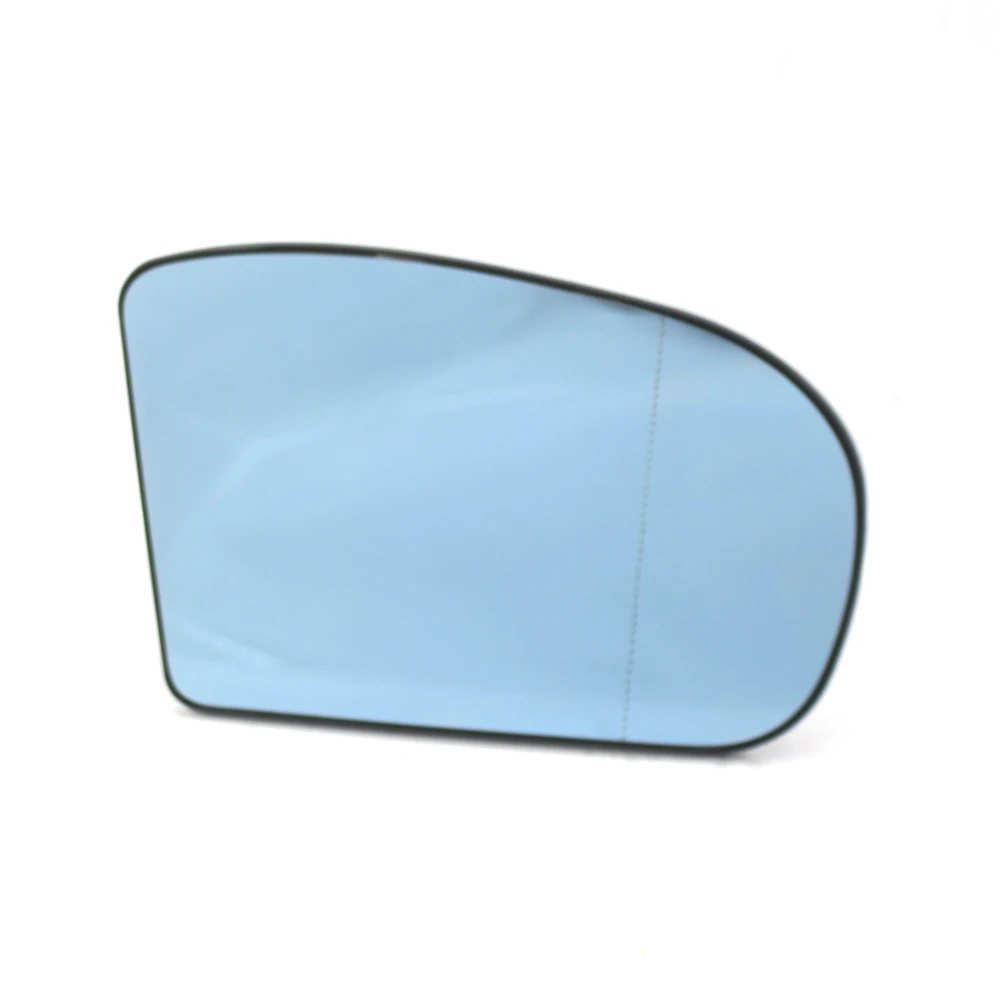 Blue Right Left Right Car Side Rear View Mirror Heated Rearview Mirror Glass Replacement For Benz C E Class W211 W203 Car Styling - Цвет: Blue Right