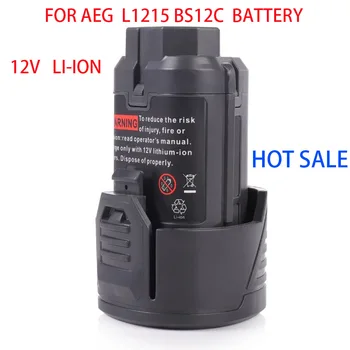 

For AEG Ridgid 2500mAh 12V L1215 Rechargeable Power Tools Li-Lon Battery Repalacement BS12C,BS12C2,BSS12C L1215P L1215R