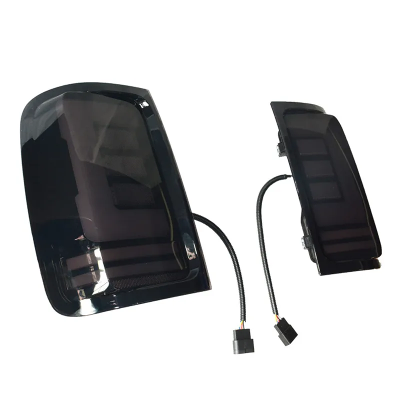 Tanie Zewnętrzne lampy samochodowe tylne światła led taillamp z kierunkowskazem funkcje pasujące do vw amarok v6 światła tylne pickup car 2008 19