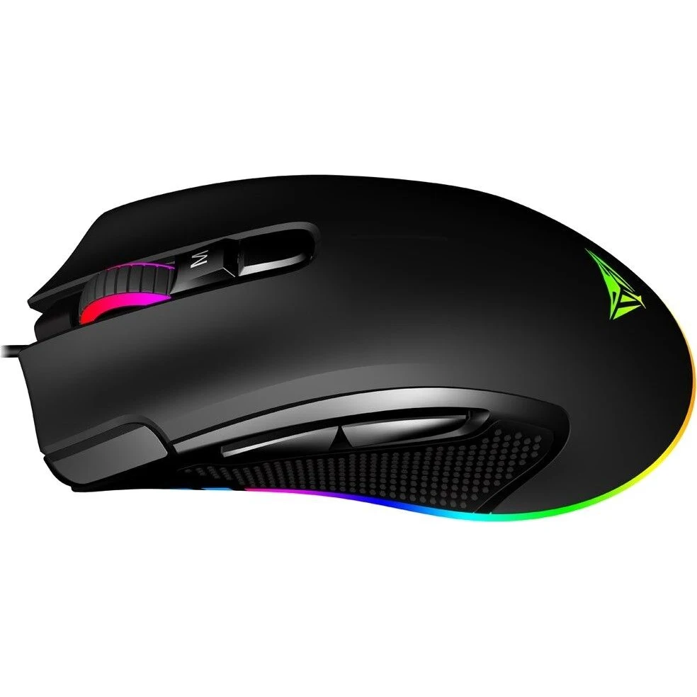 Мышь Patriot Viper V551 PV551OUXK оптическая, проводная, 6200 dpi, USB, подсветка RGB, черный
