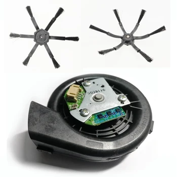 

1pcs Original Engine Ventilator Fan Motor+6-arms Side Brushes for Xiaomi/Roborock s50 S51 S55 Sweeping Robot Vacuum Cleaner Part