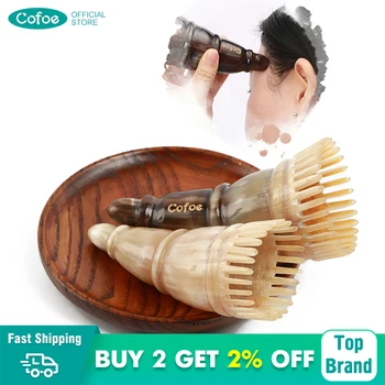 

Cofoe Head Guasha Massage Brush Anti-Static Comb Magic Head Guasha Massage Brush Head Acupoint Massage Comb massage tools
