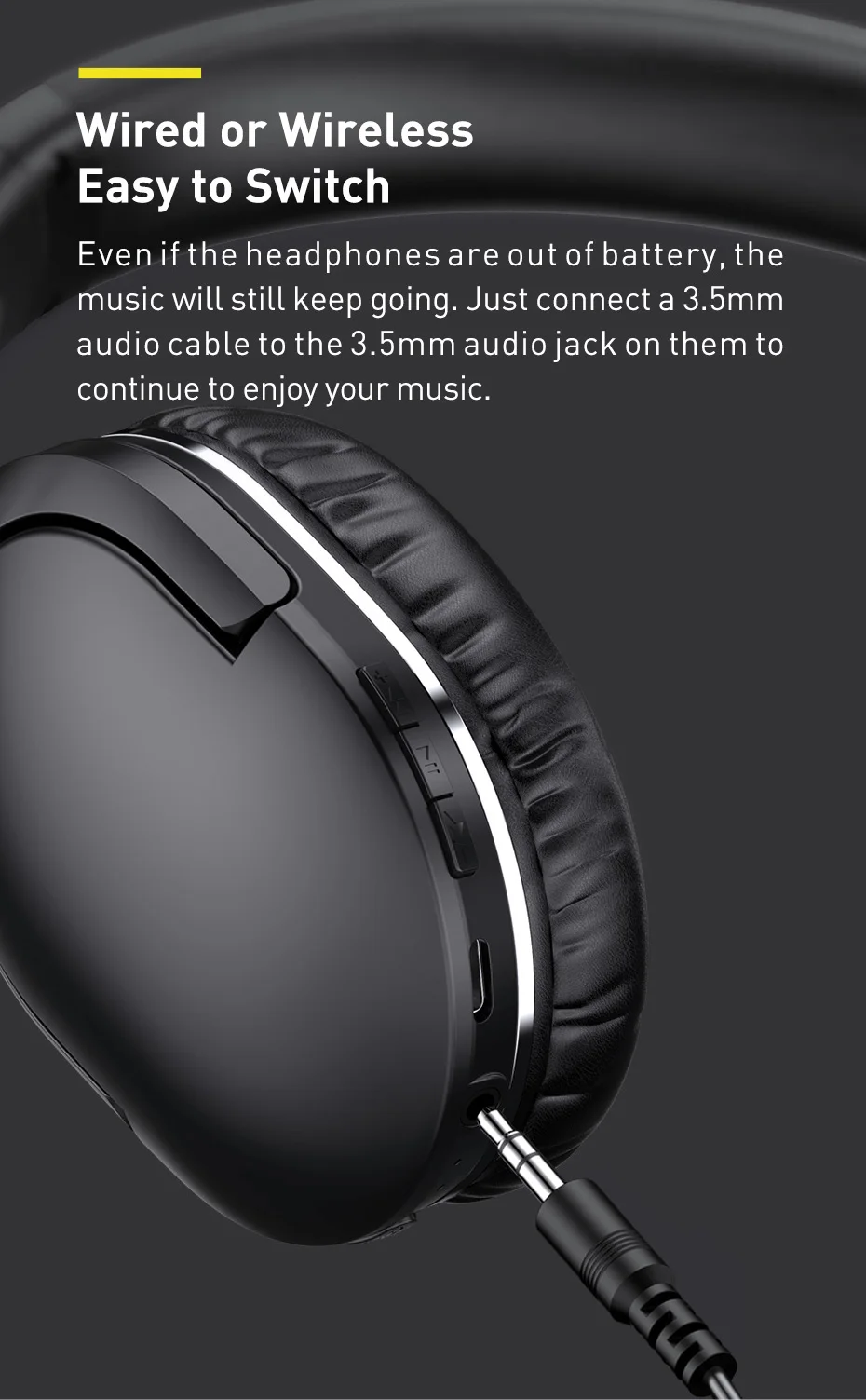Baseus casque sans fil Bluetooth 5.0 D02 Pro-14