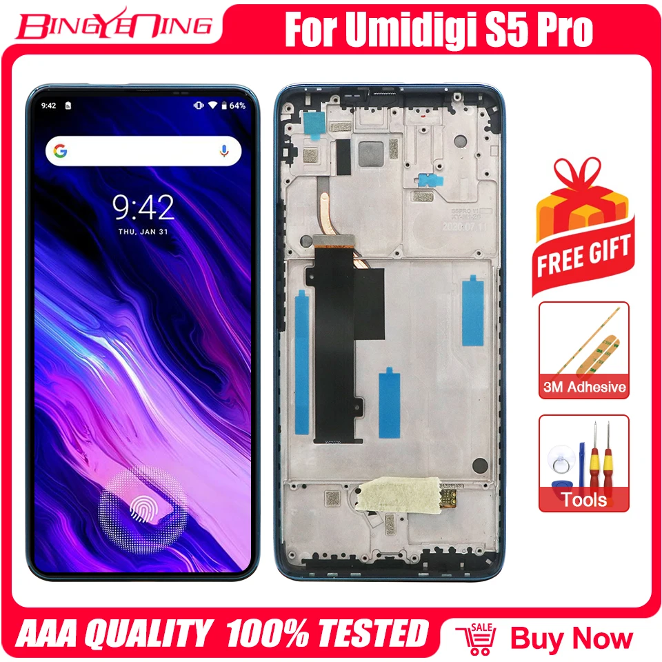 100% новый AMOLED 6 39 дюймовый сенсорный экран + 2340x108 0 ЖК-дисплей в сборе замена для