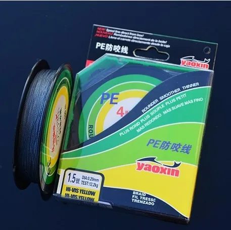 

Dyneema 100 Greige Four Series Dyneema Fishing Line PE Line Ultra-strength Tension