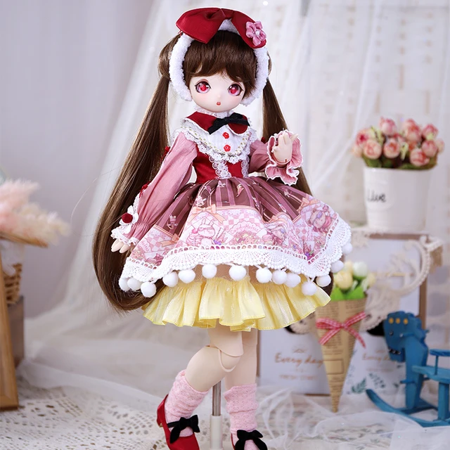 ICY DBS 1/4 BJD Dream Fairy Doll ANIME TOY Mechanical Joint Body Collection Doll Including Clothes Shoes Official Makeup 40cm SD 1